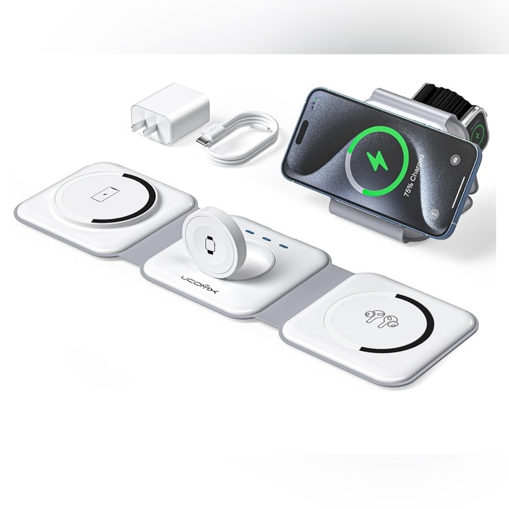 Wireless Charger 3 in 1 Magnetic